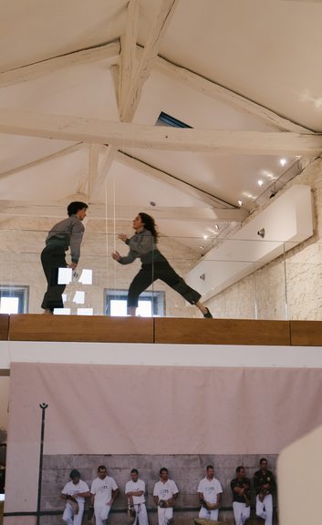 Danseurs pelotari a Ospitalea Commanderie a Irissarry au Pays basque