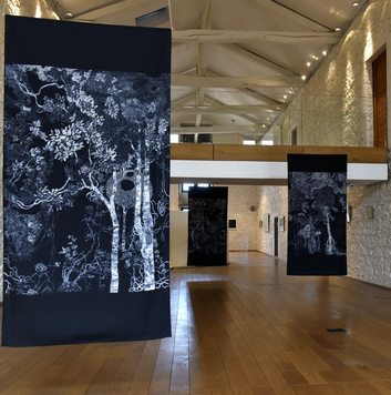 Exposition Arbres a Ospitalea Commanderie a Irissarry au Pays basque